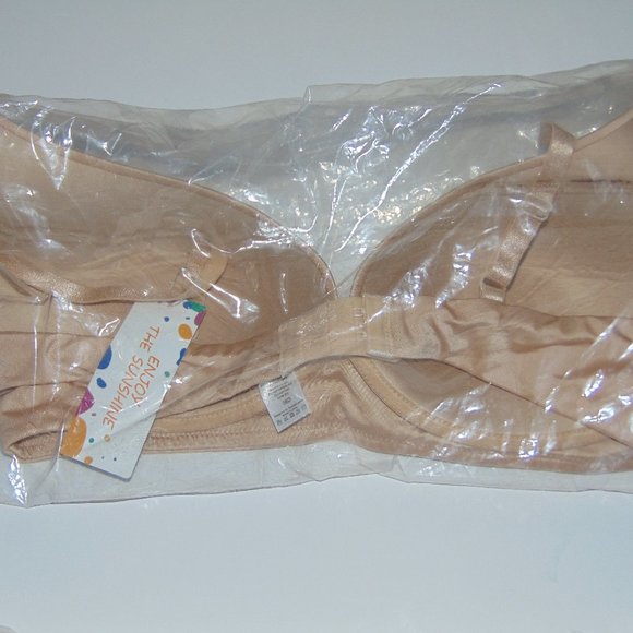 Charmo Beige Wireless Demi Bra - Size 36D - Picture 2 of 2